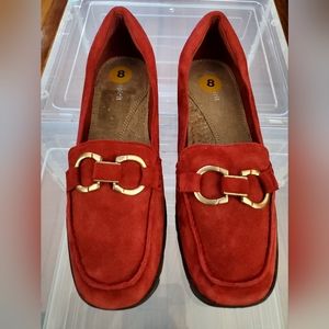 Red Easy spirit shoes